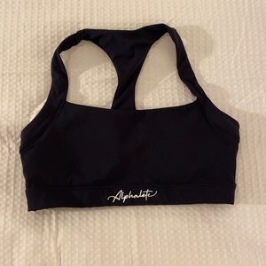 Alphalete Pulse Balance Sports Bra - Black